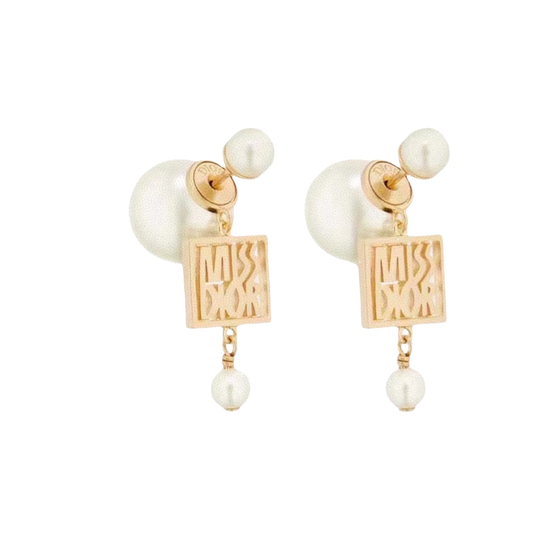 CDE031 Dior Miss dior earrings necklace - ccjewelryacc