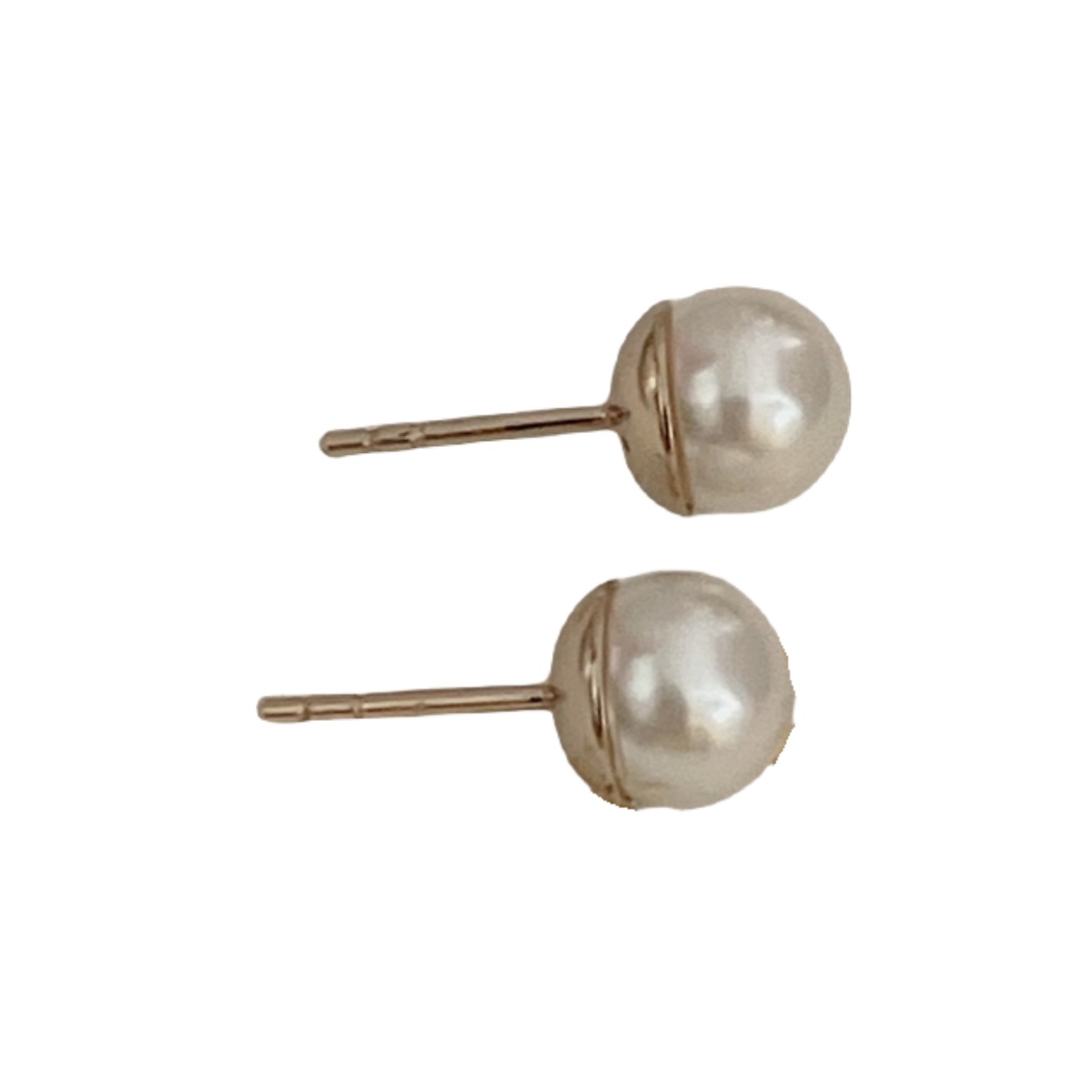 CDE051 Dior metal hollow rose ball Tribales earrings - ccjewelryacc
