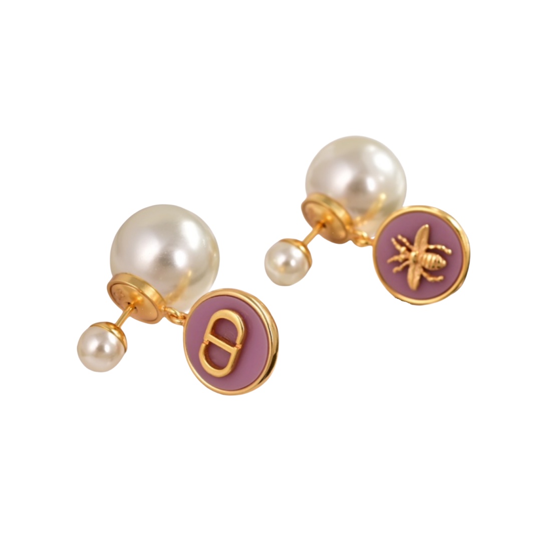 CDE052 Dior CD bee Tribales Earrings - ccjewelryacc