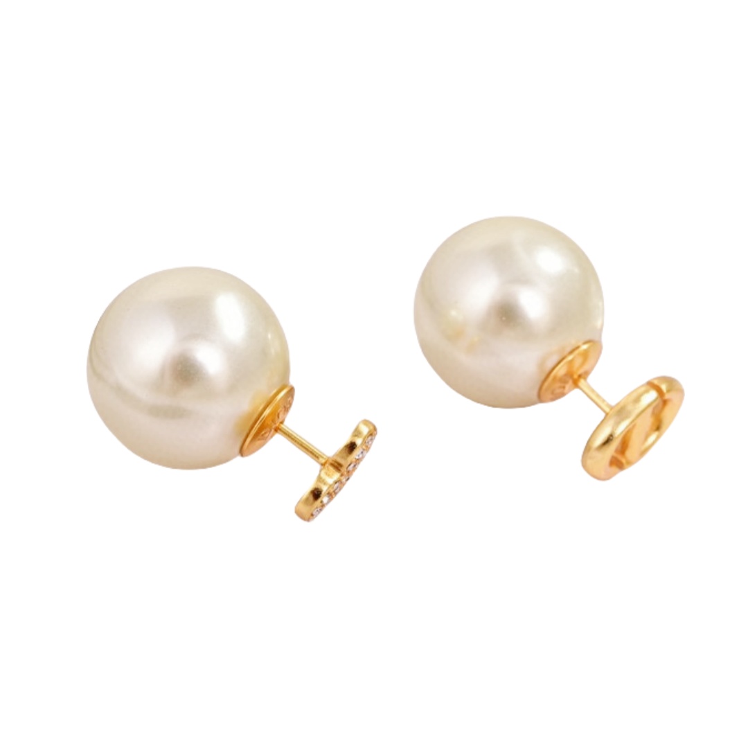 CDE070 Dior CD and heart Tribales earrings - ccjewelryacc