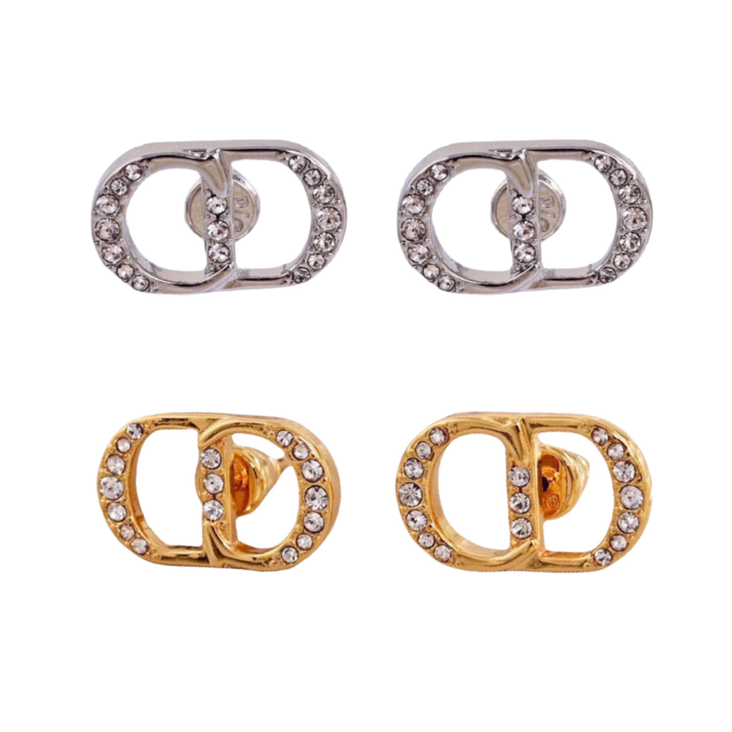 CDE072 CD ICON Stud earrings - ccjewelryacc