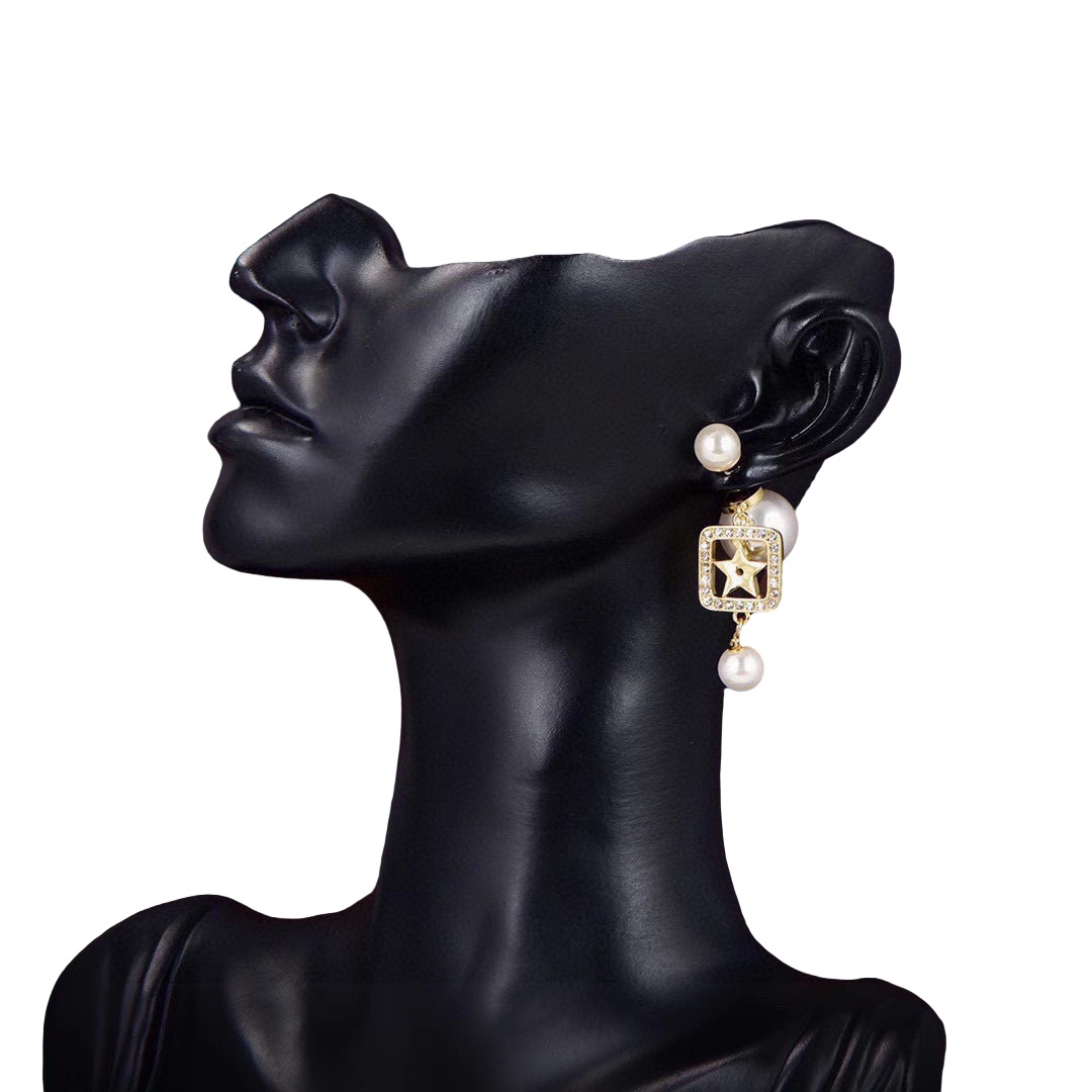 CDE089 Dior star tribales earrings - ccjewelryacc
