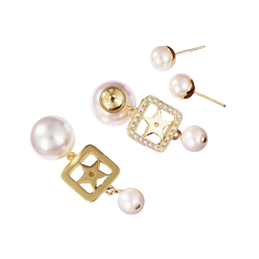 CDE089 Dior star tribales earrings - ccjewelryacc