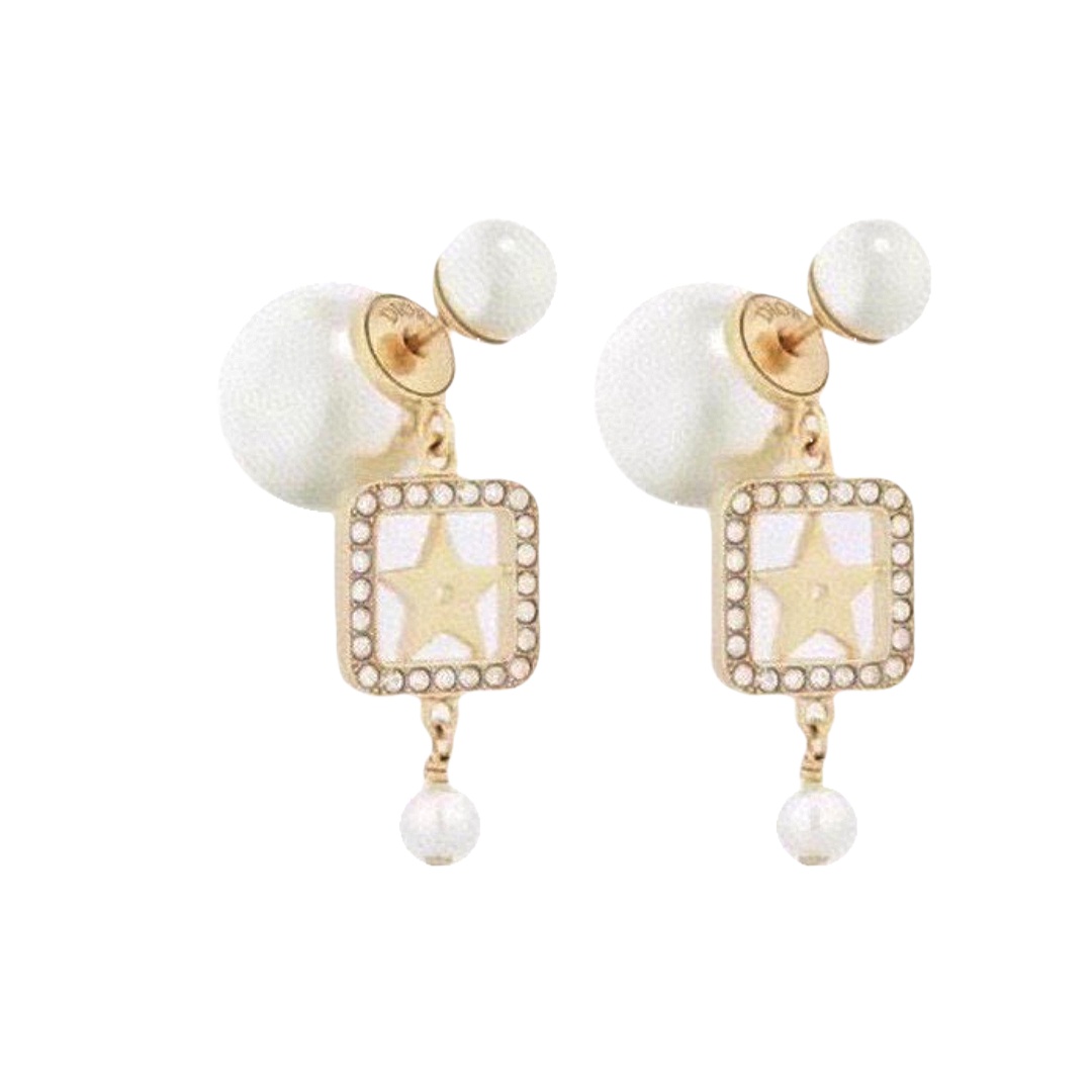 CDE089 Dior star tribales earrings - ccjewelryacc