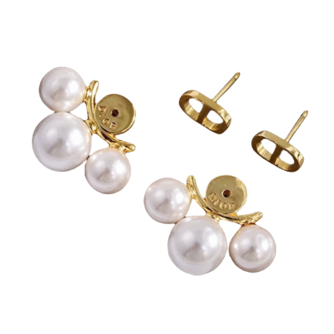 CDE100 Dior Petii CD Treasure earrings - ccjewelryacc