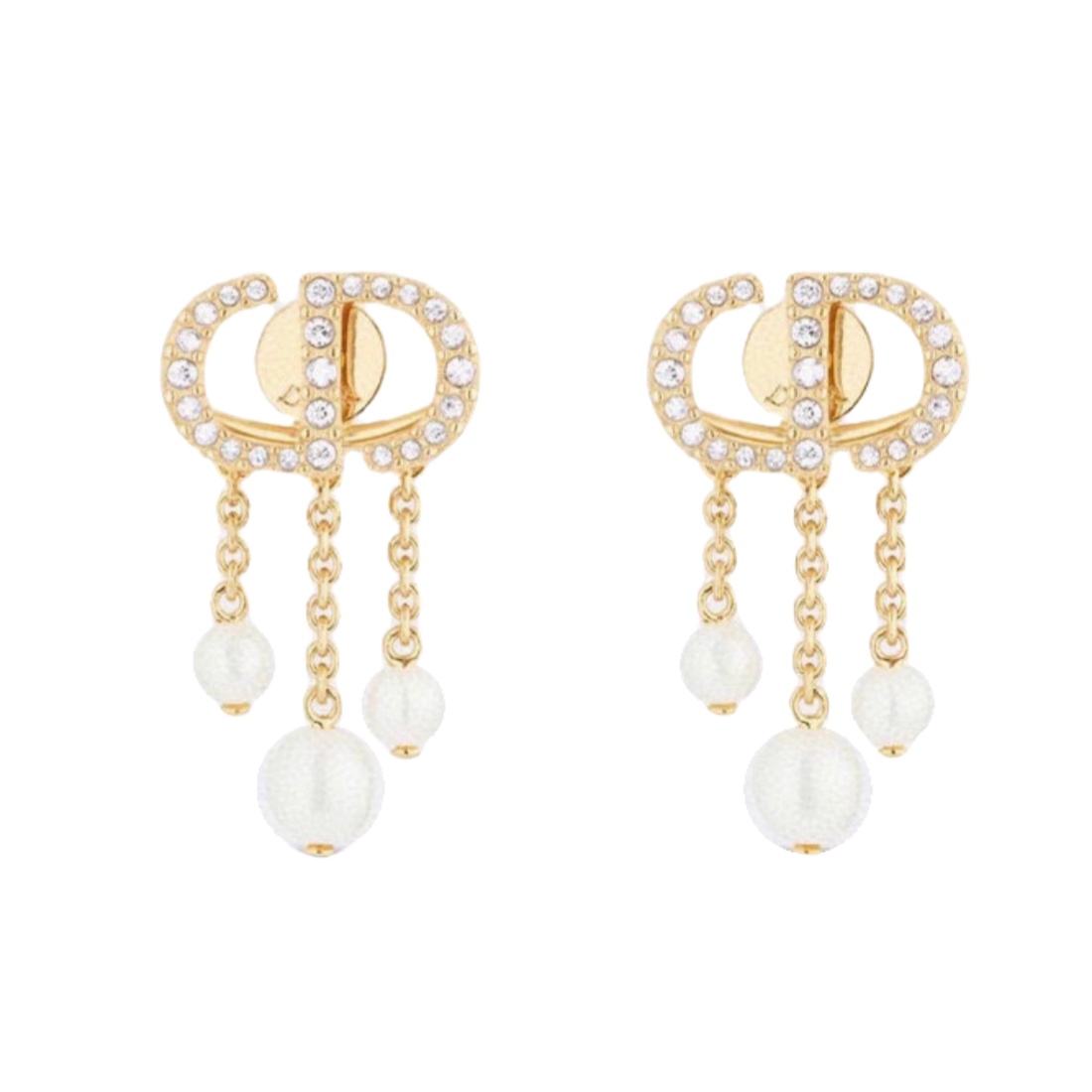 CDE207 Dior Peti CD earrings - ccjewelryacc