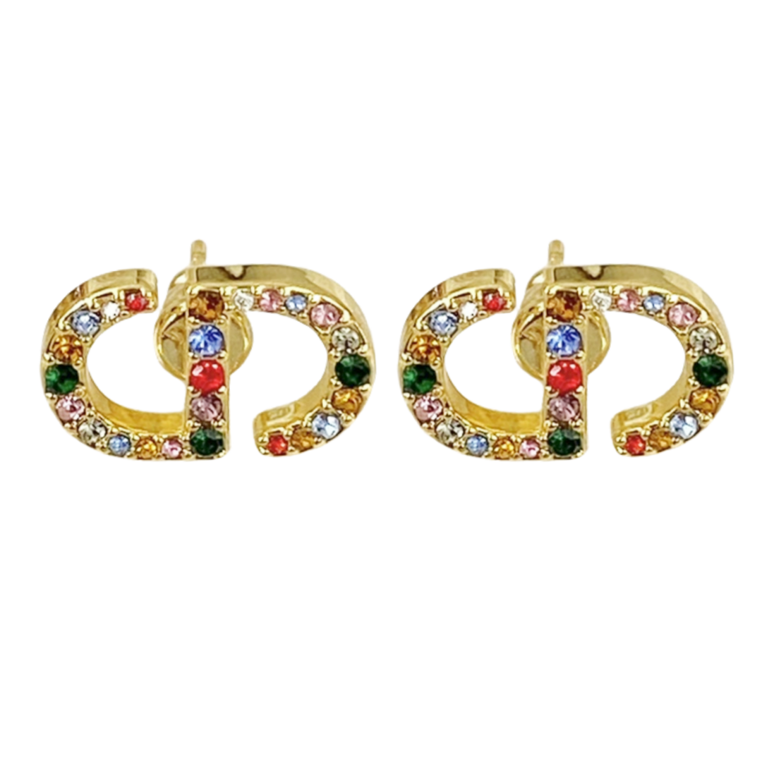CDE303 Dior Petit CD stud Earrings for Women - ccjewelryacc