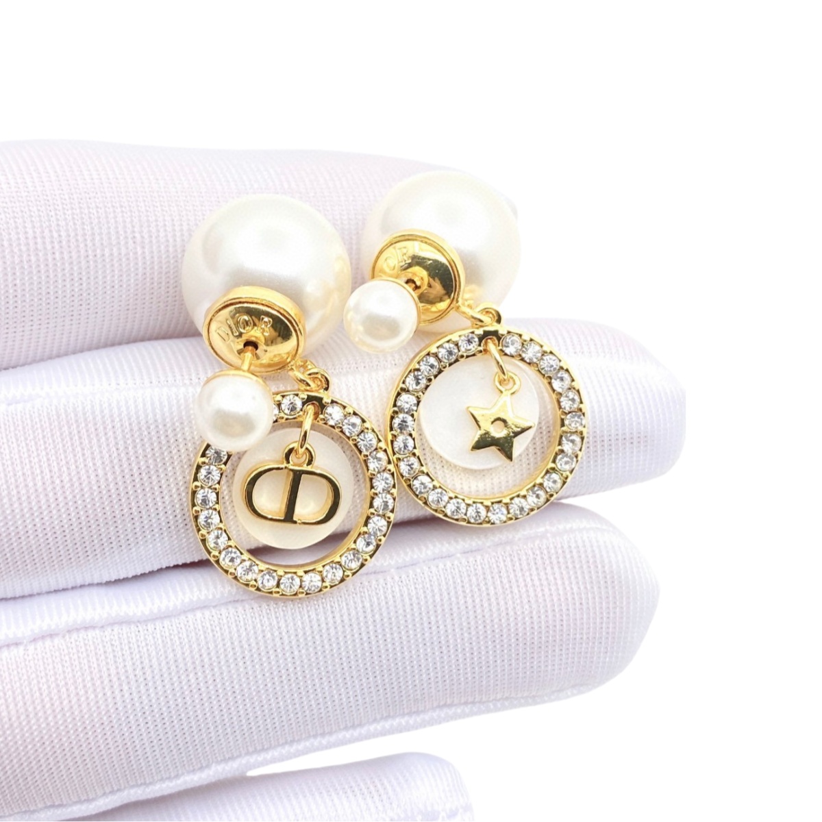 CDE120 Dior Tribales earrings - ccjewelryacc