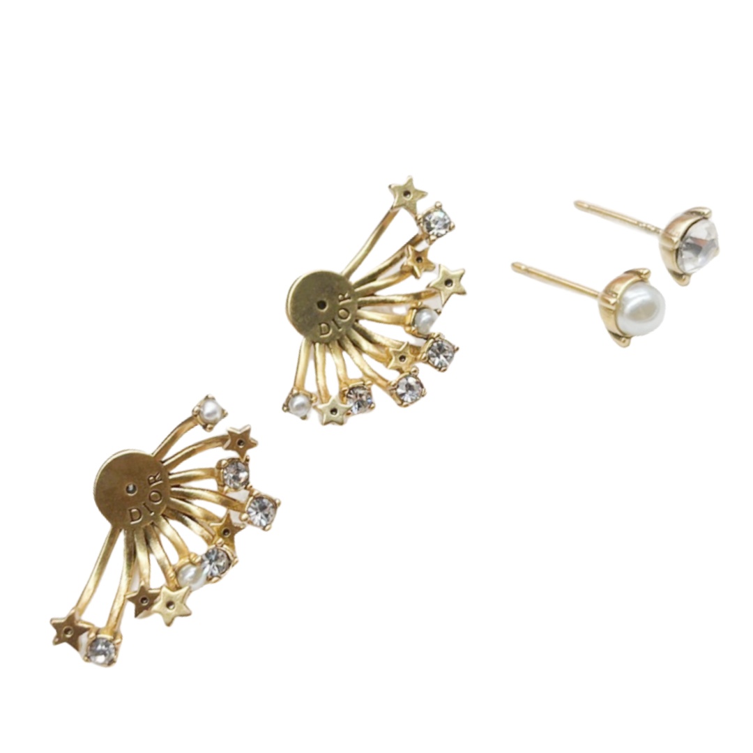 CDE130 CD Star tribales earrings - ccjewelryacc
