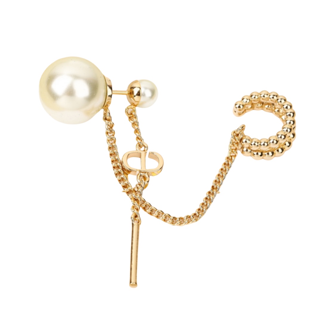 CDE241 CD Tribales earring with ear cuff (single) - ccjewelryacc