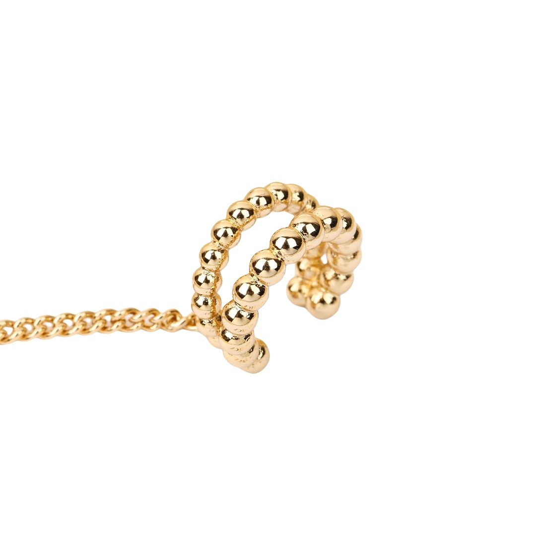 CDE241 CD Tribales earring with ear cuff (single) - ccjewelryacc