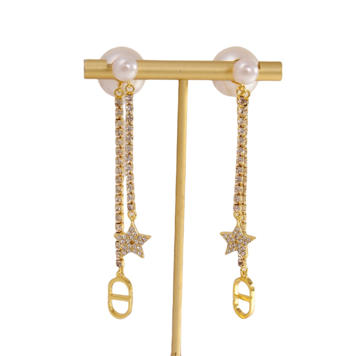 CDE266 CD Tribales tassels earrings - ccjewelryacc