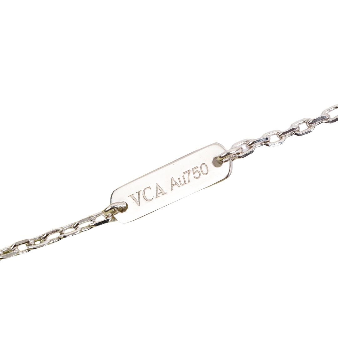 VCSV008 18k gold diamond clover Frivole Bracelet - ccjewelryacc