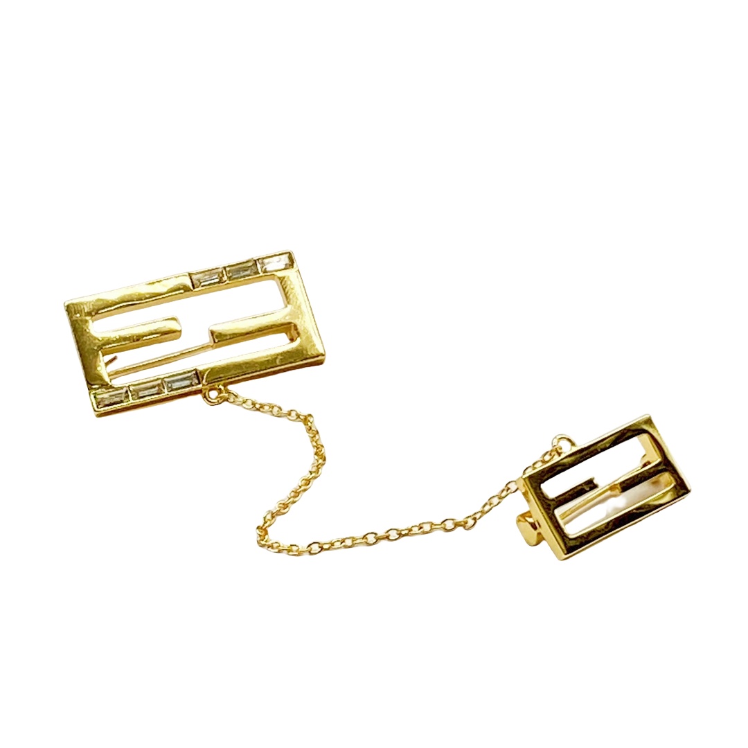 FDB006 Fendi Baguette brooch pin - ccjewelryacc