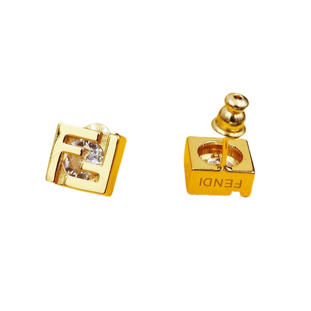 FDE097 Forever Findi earring in metal and zircon - ccjewelryacc