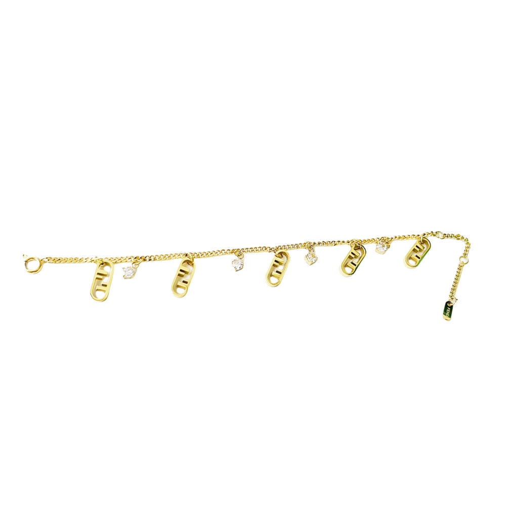 FDS003 Fendi O'Lock charms bracelet chain - ccjewelryacc