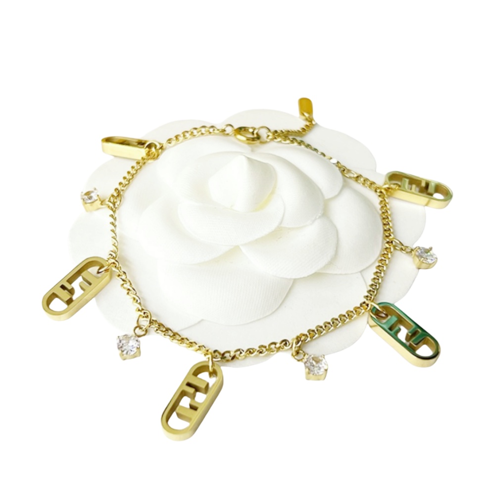 FDS003 Fendi O'Lock charms bracelet chain - ccjewelryacc