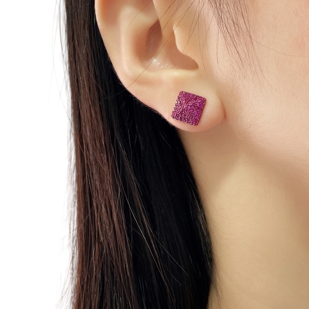 VTE012 VALENTINO GARAVANI Rockstud earrings - ccjewelryacc