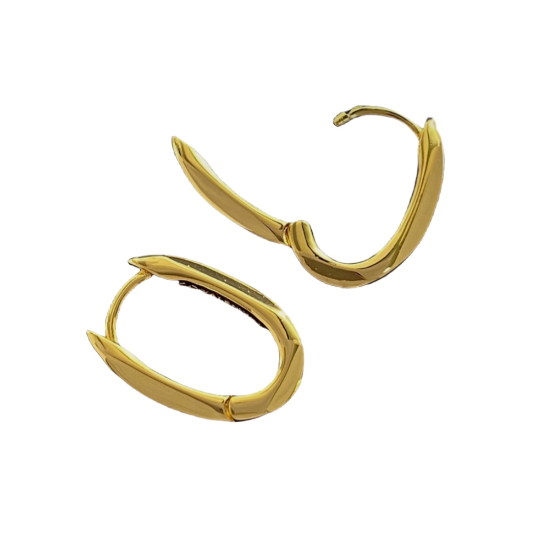 VTE016 vlogo earrings - ccjewelryacc