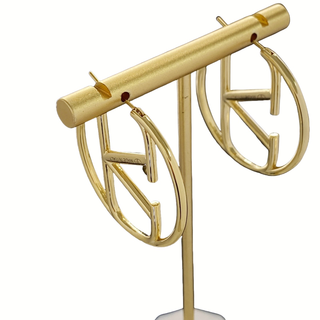 VTE036 valentino earrings hoops - ccjewelryacc