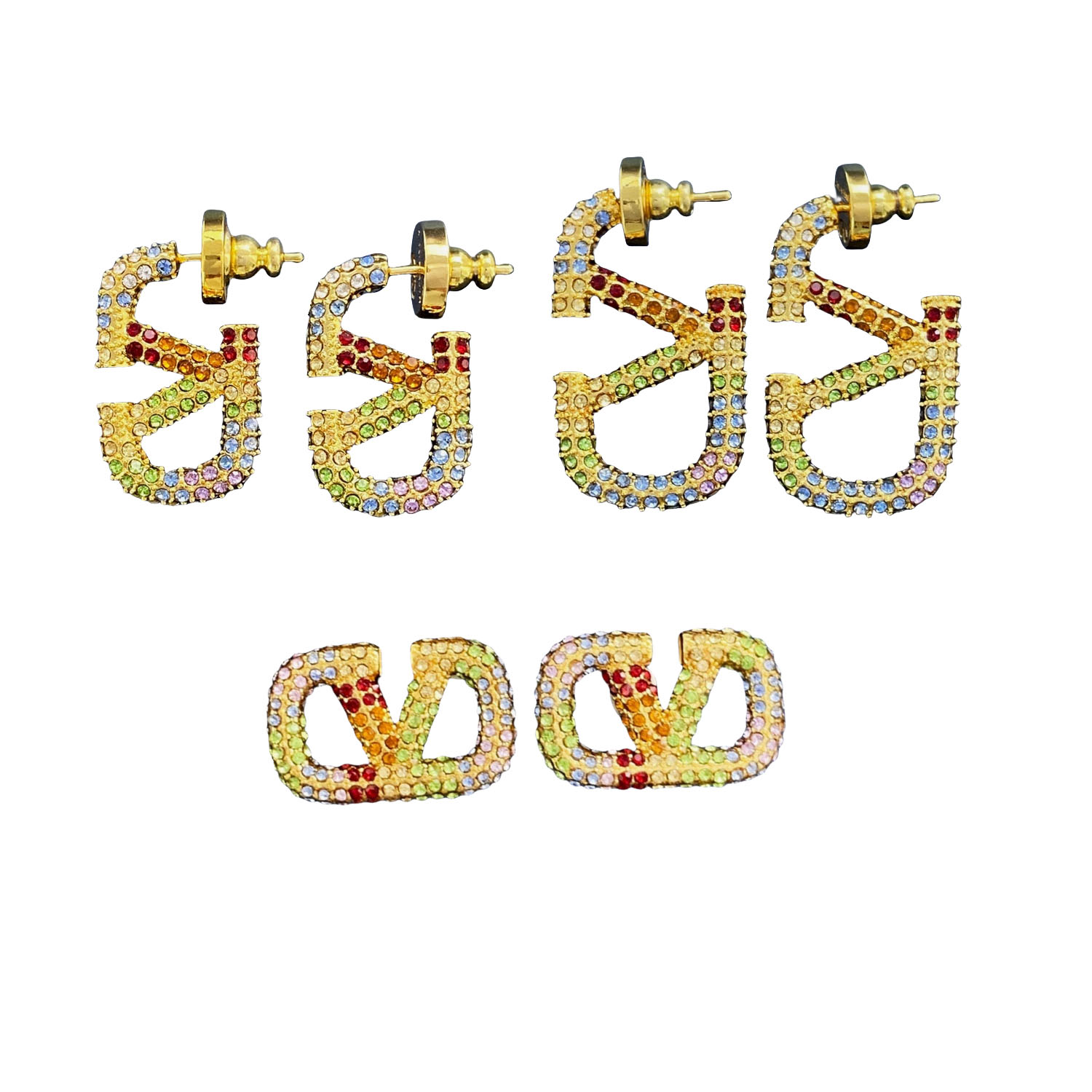 VTE039 valentino vlogo signature earrings - ccjewelryacc