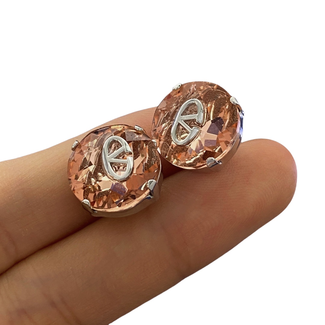 VTE026 Valentino diamond earrings - ccjewelryacc