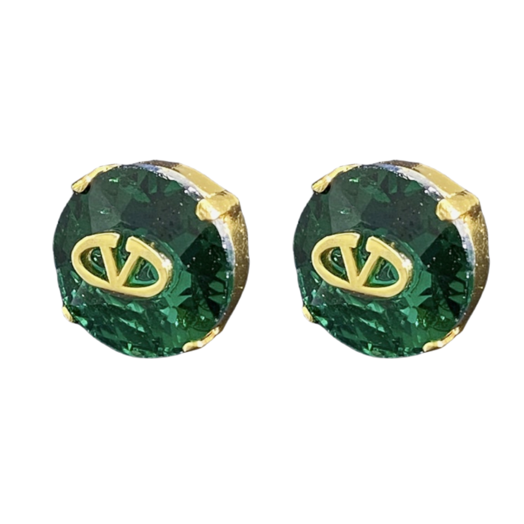VTE026 Valentino diamond earrings - ccjewelryacc