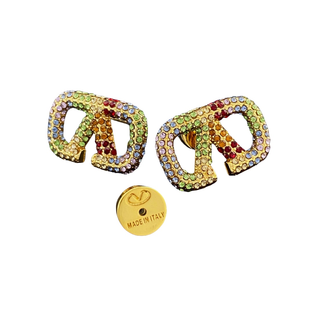 VTE039 valentino vlogo signature earrings - ccjewelryacc
