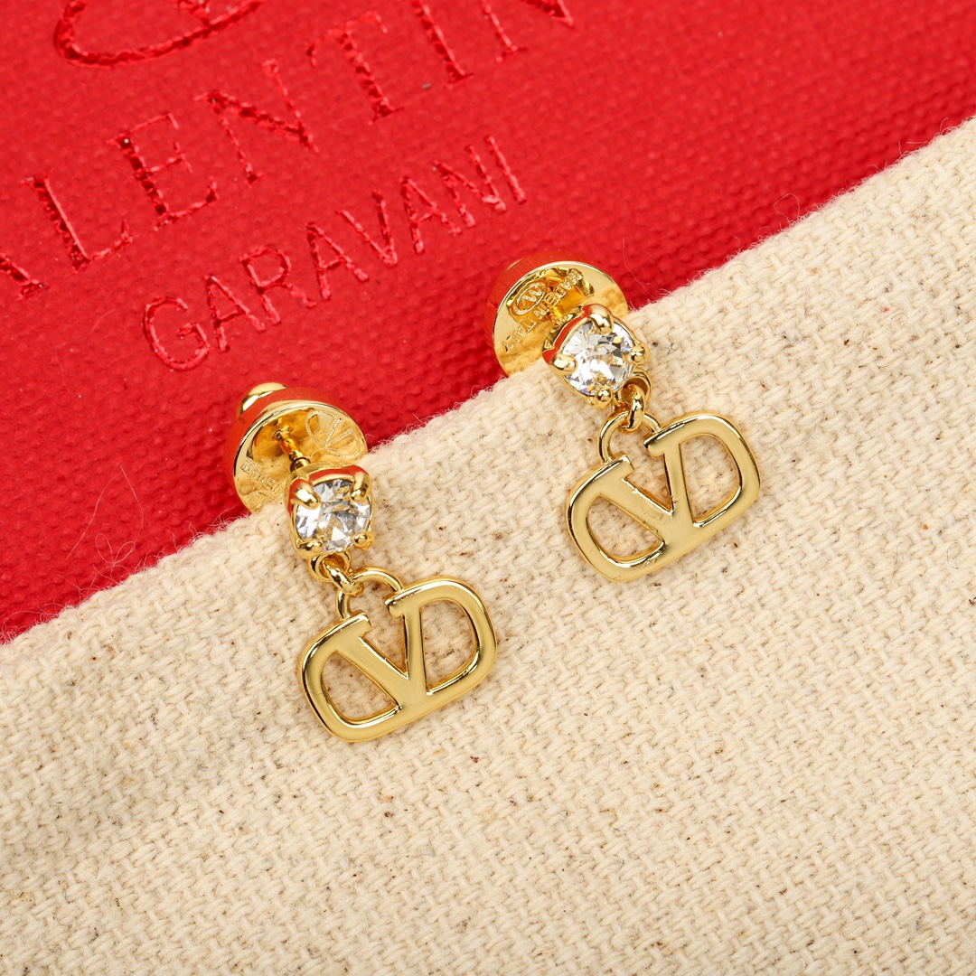 VTE033 valentino drop earrings - ccjewelryacc