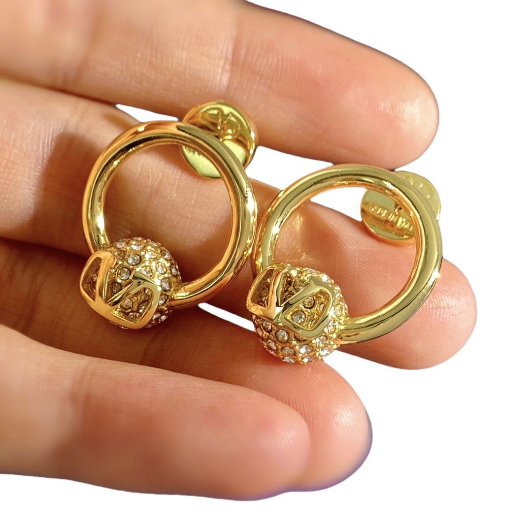 VTE057 Women's valentino earrings - ccjewelryacc