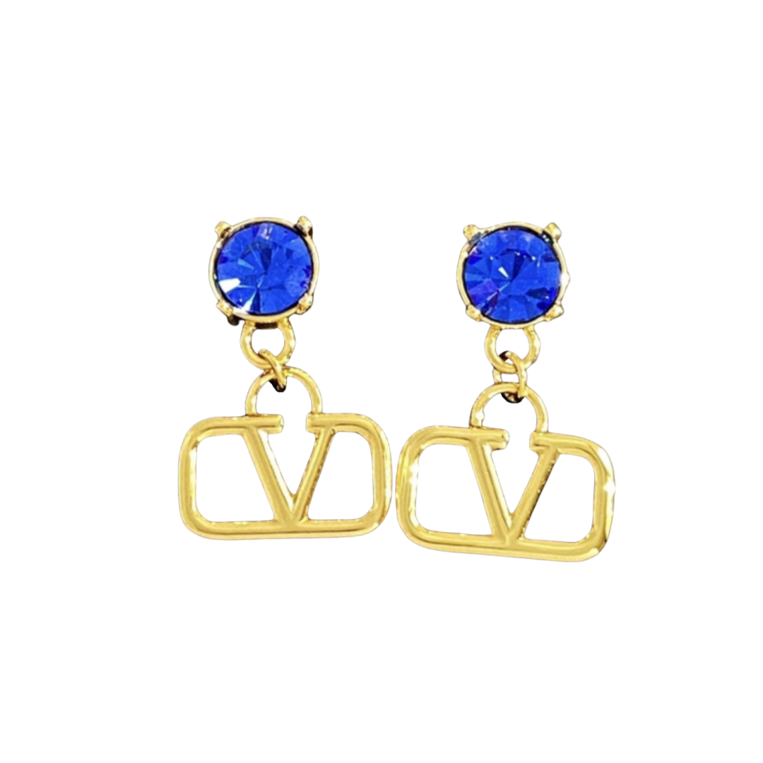 VTE033 valentino drop earrings - ccjewelryacc