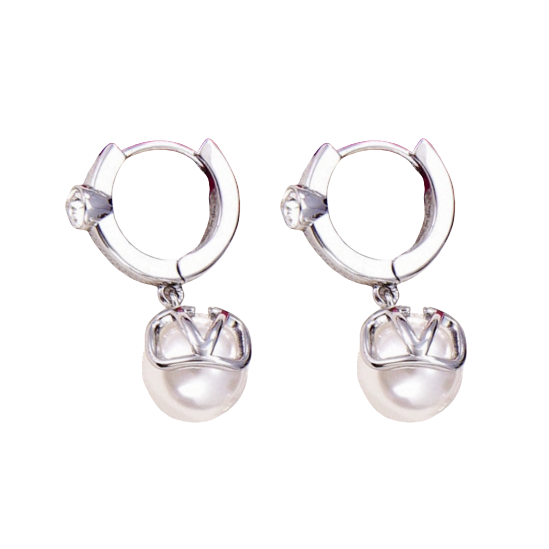 VTE068 valentino hoop earrings - ccjewelryacc