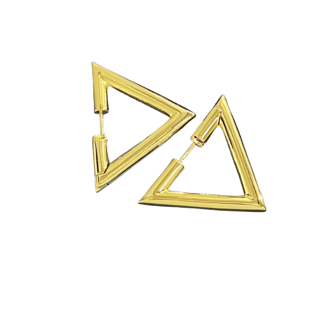 VTE101 VLogo hoop Earrings - ccjewelryacc