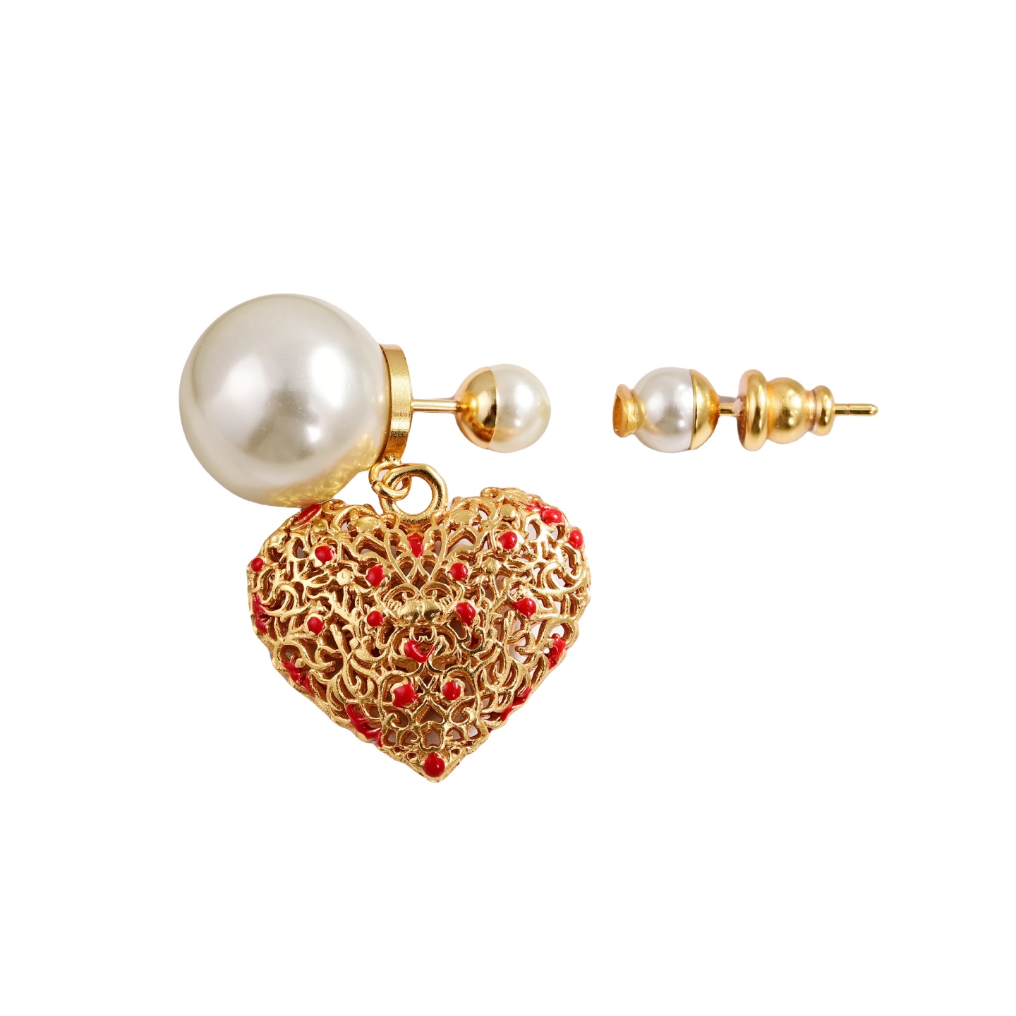 CDE147 Dior CD Coeur des Curiosités Earrings - ccjewelryacc