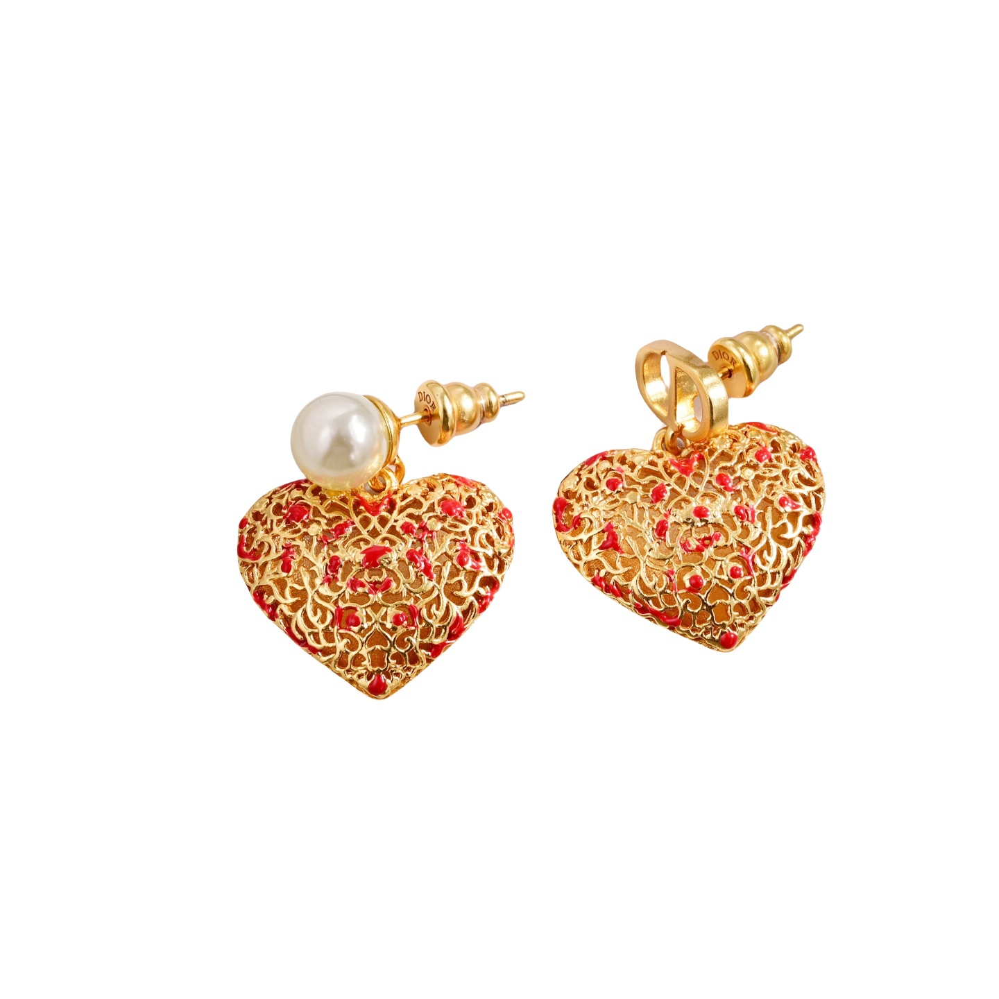 CDE147 Dior CD Coeur des Curiosités Earrings - ccjewelryacc