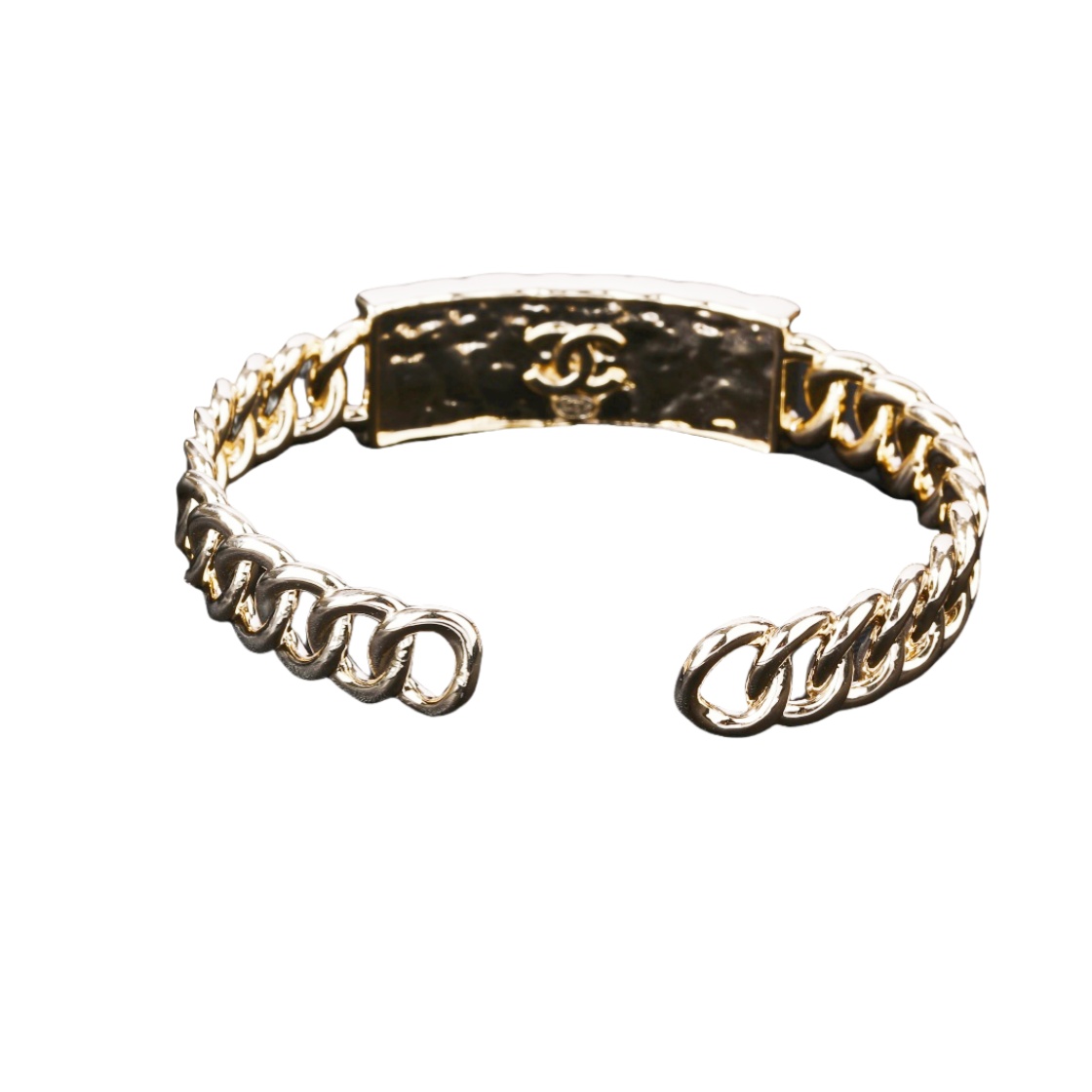 CCS036 Metal Black CC bangle Bracelet - ccjewelryacc