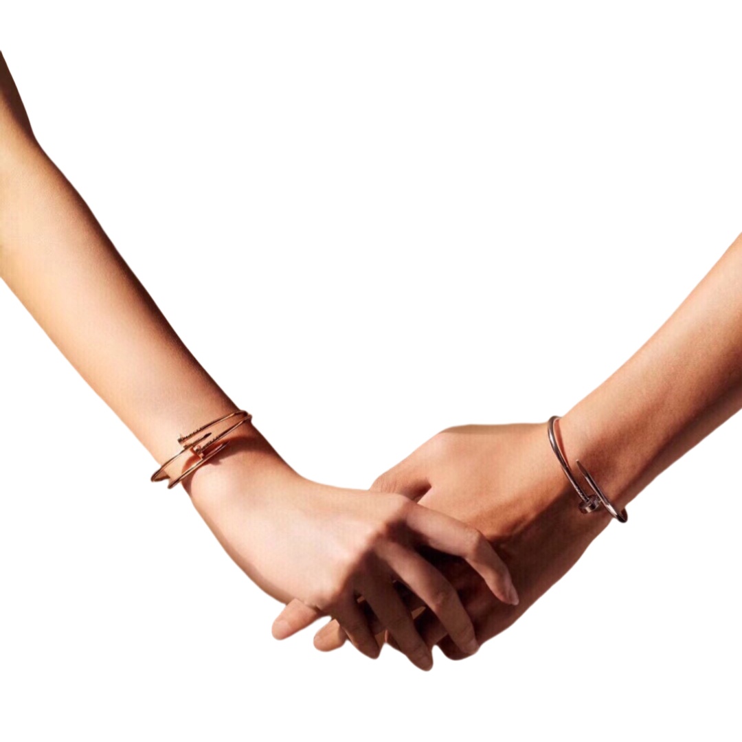 CTSV025 18K Gold slender and flexible Juste un Clou bracelet, small model 2.5mm - ccjewelryacc