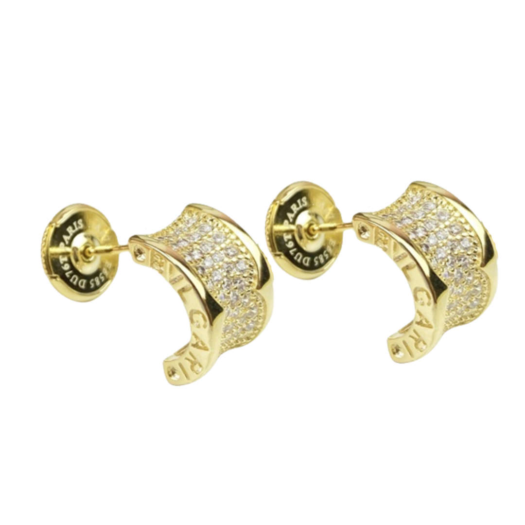 BGE009 Full diamond B.ZERO1 earring - ccjewelryacc