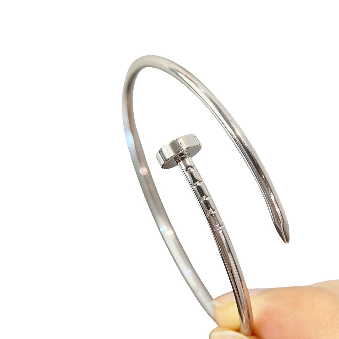 CTSV025 18K Gold slender and flexible Juste un Clou bracelet, small model 2.5mm - ccjewelryacc