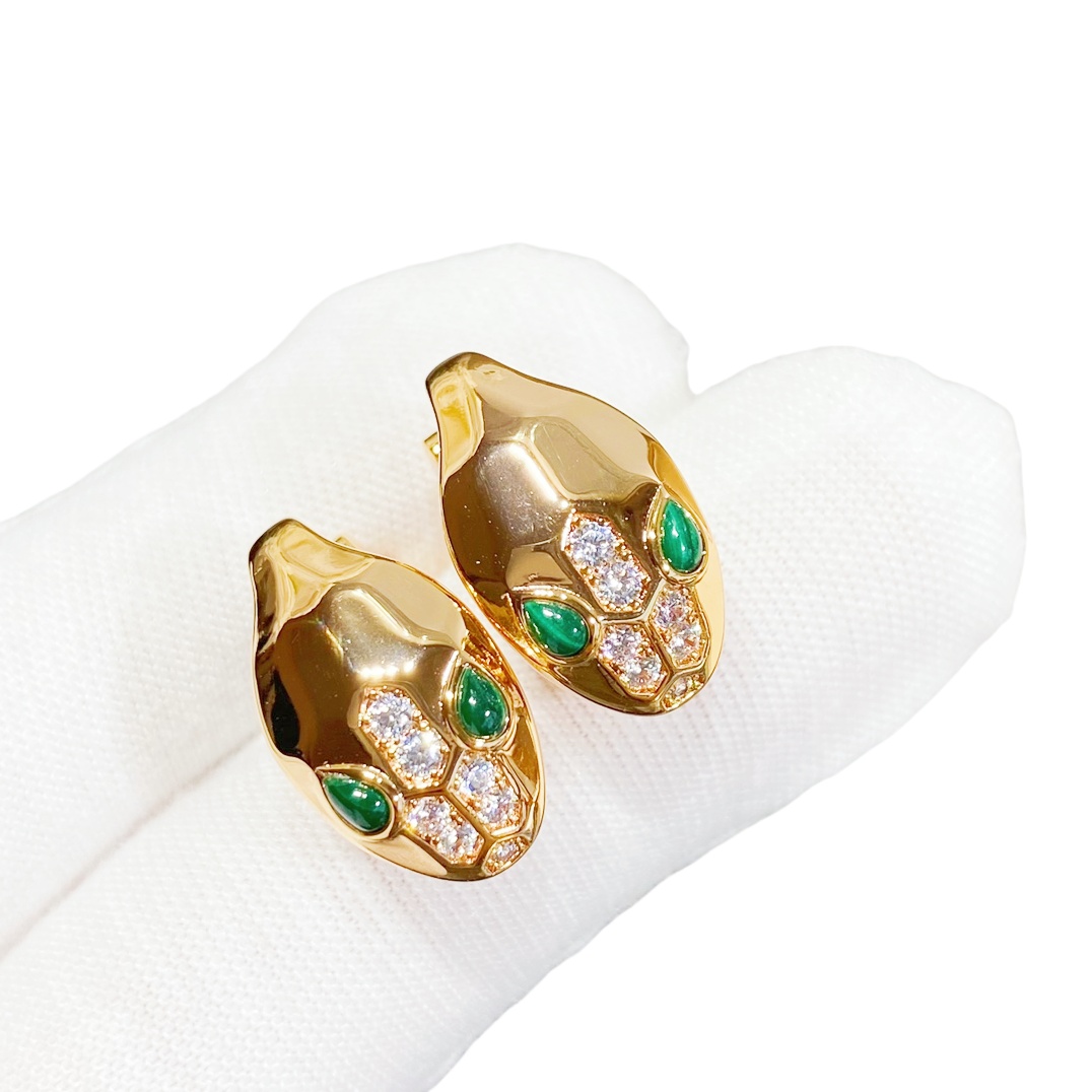 BGEV002 18K Gold Serpenti seduttori earring clip - ccjewelryacc