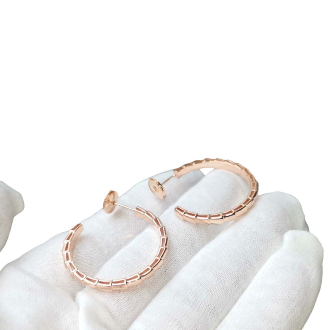 BGE015 serpenti viper Hoop earrings - ccjewelryacc