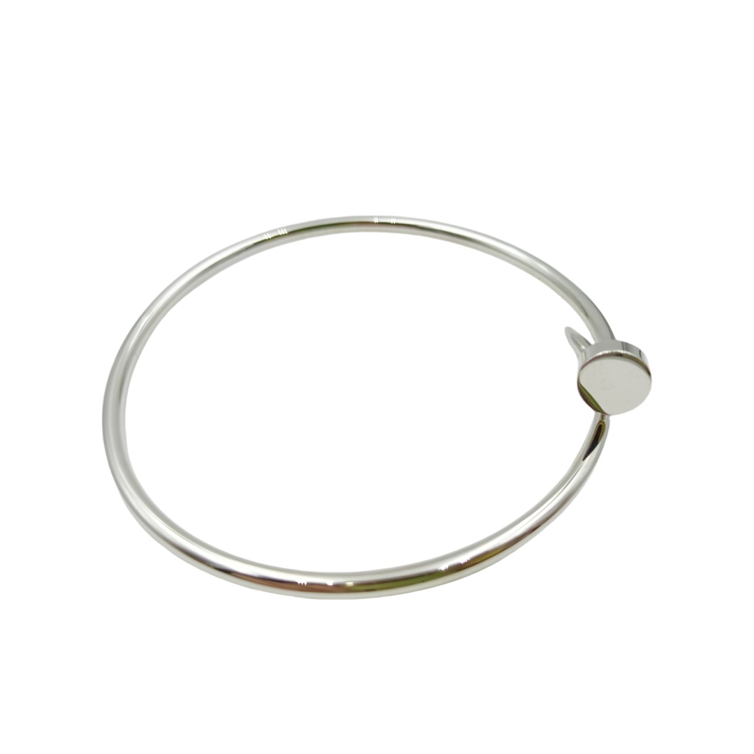 CTSV025 18K Gold slender and flexible Juste un Clou bracelet, small model 2.5mm - ccjewelryacc