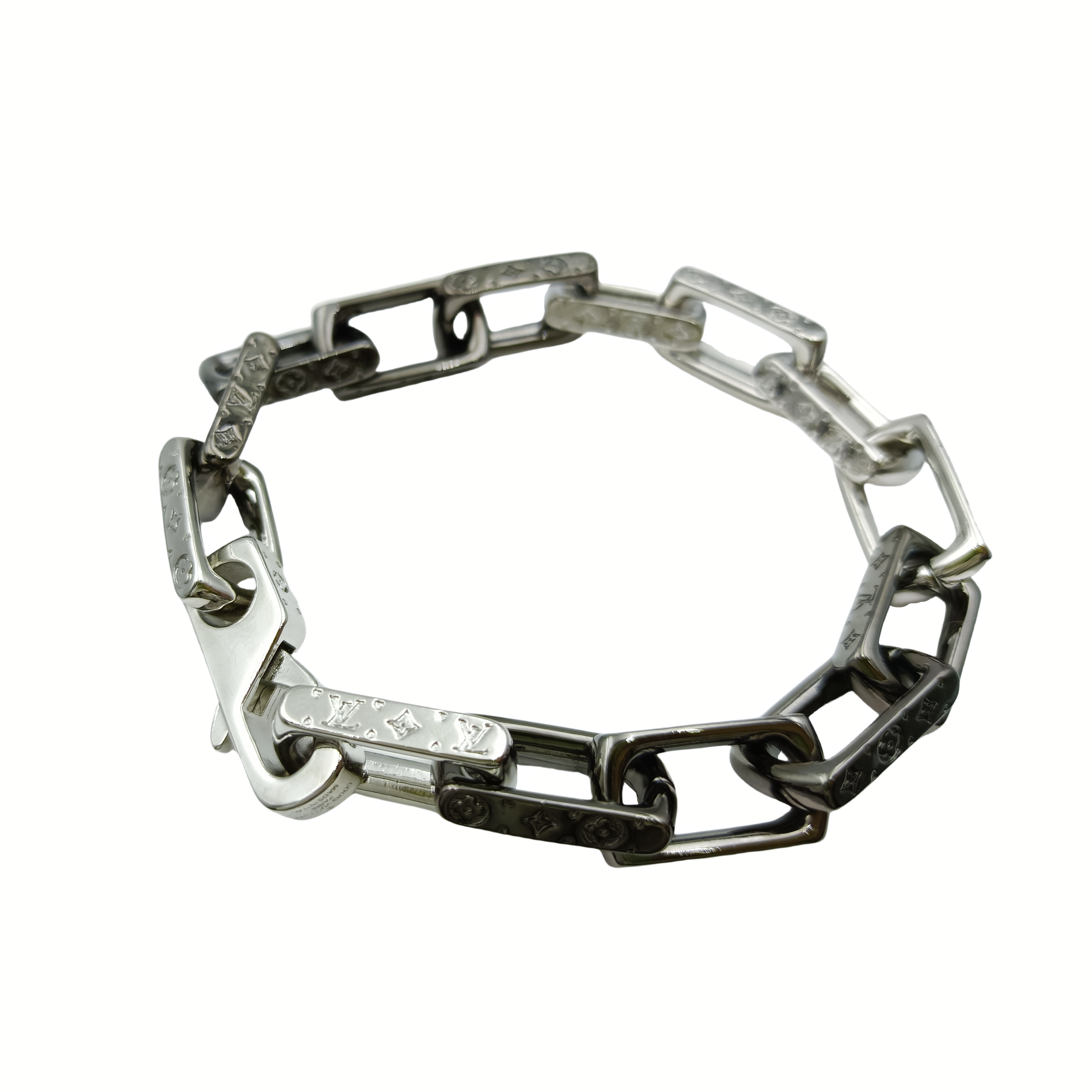 LVS042 Hip-hop style LV louisette Bracelet for men - ccjewelryacc