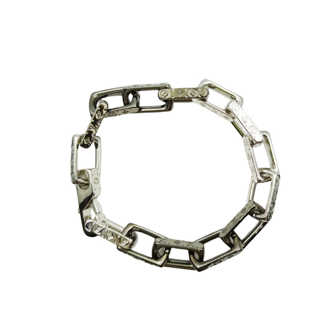 LVS042 Hip-hop style LV louisette Bracelet for men - ccjewelryacc