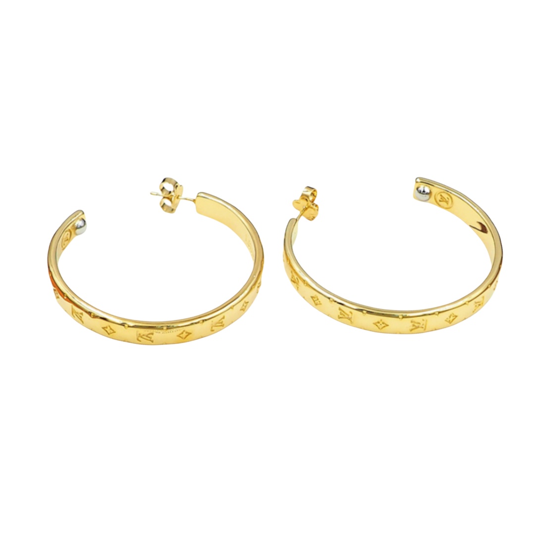 LVE130 LV Hoop earrings - ccjewelryacc