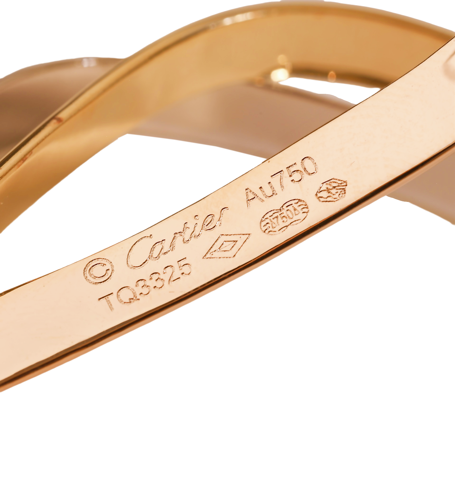 CTSV018 18k Gold TRINITY BRACELET, White gold, yellow gold, rose gold - ccjewelryacc