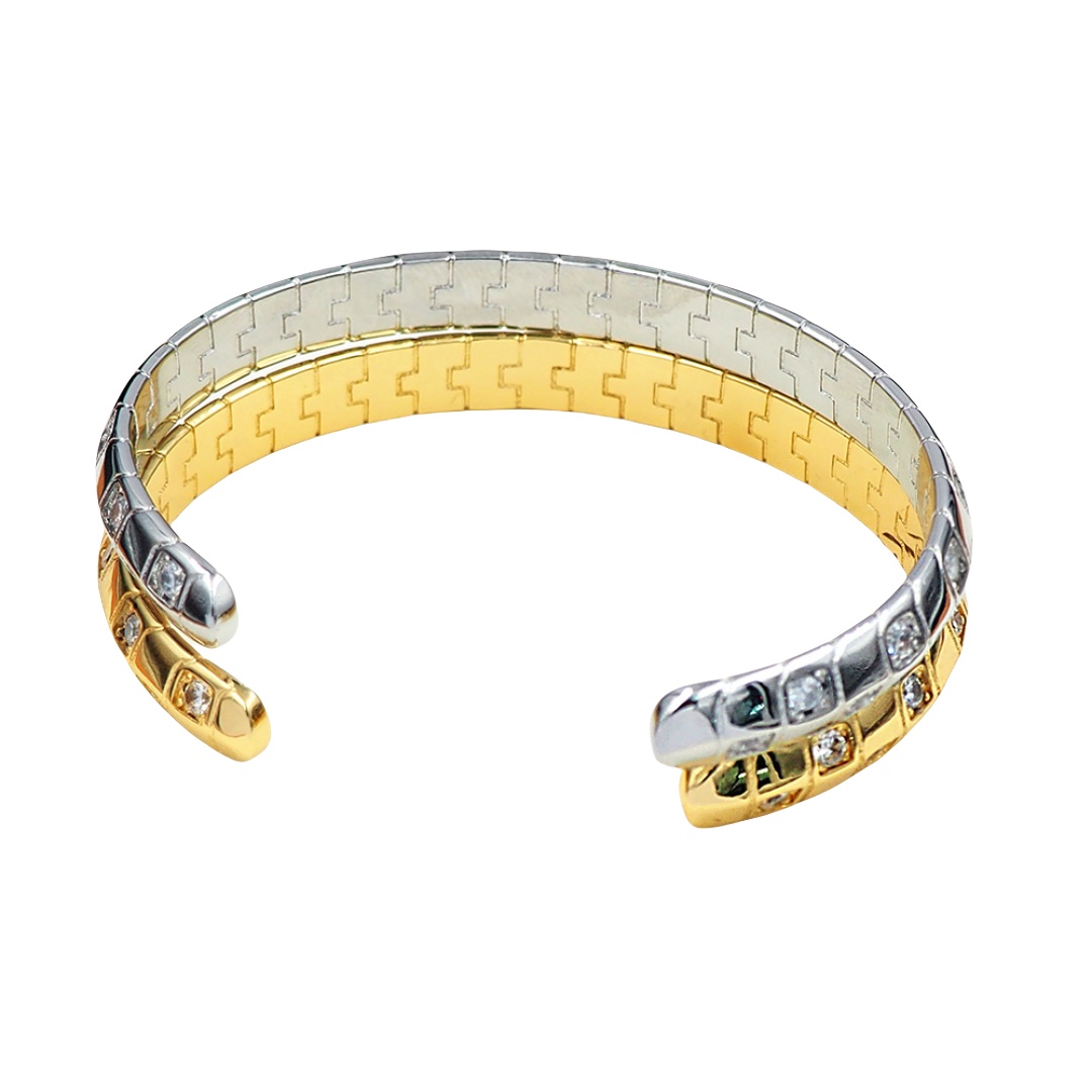 LVS078 LeDamier de Louis Vuitton bracelet cuff - ccjewelryacc