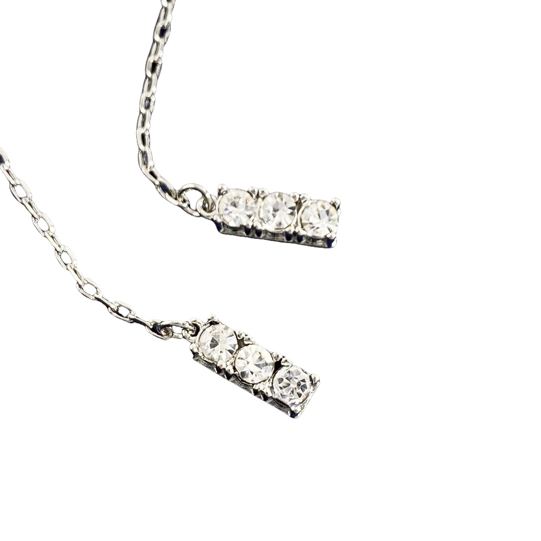 MME007 Crystal Miumiu tassels earring - ccjewelryacc