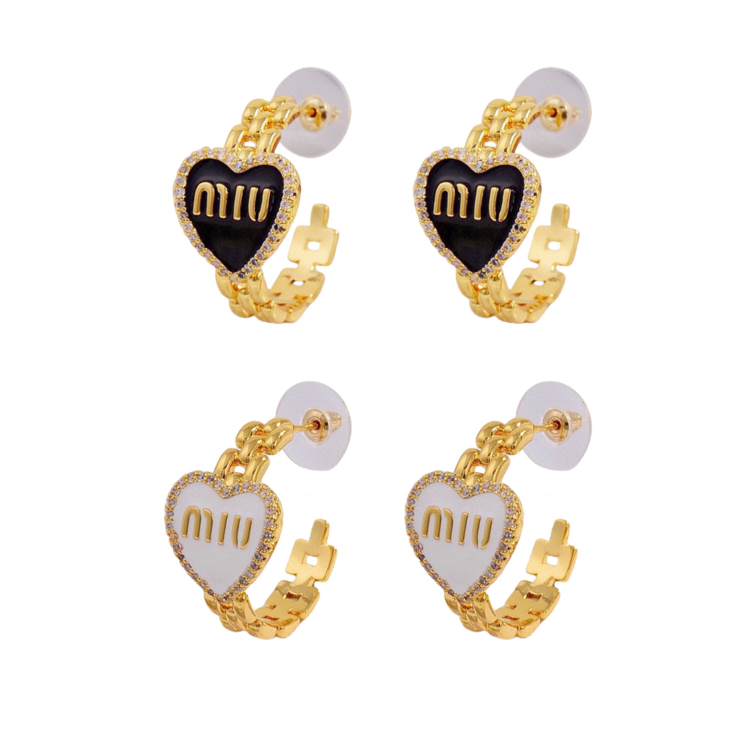 MME005 Miumiu hoop earring - ccjewelryacc