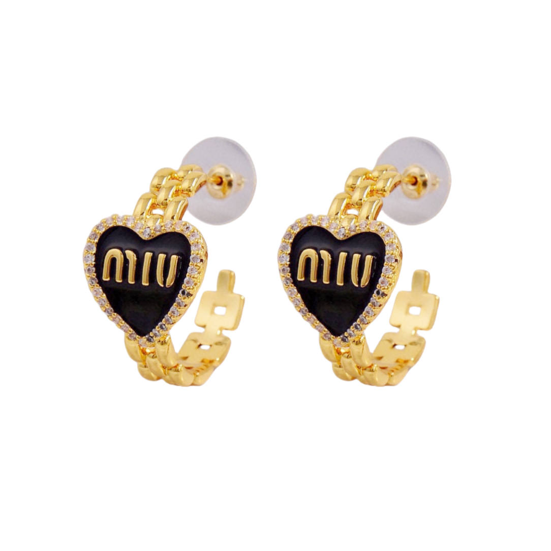 MME005 Miumiu hoop earring - ccjewelryacc